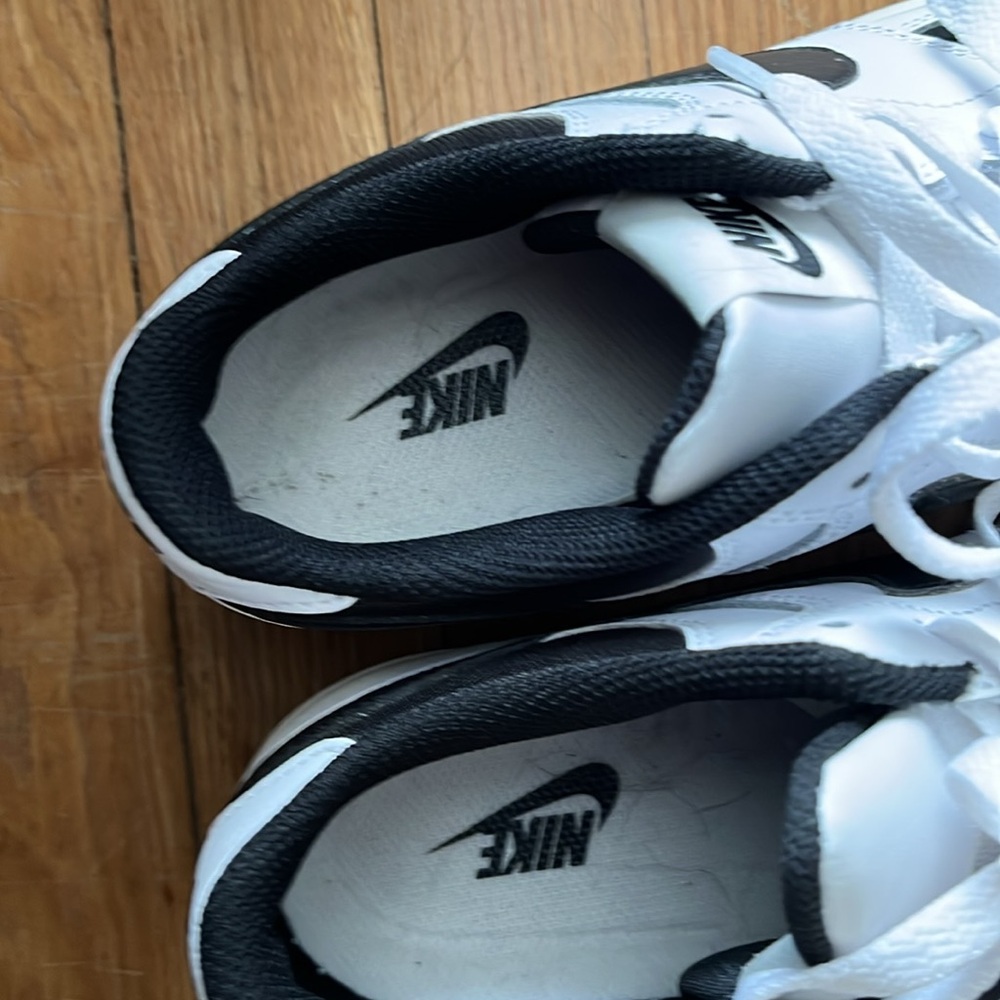 Nike Gamma Force women low sneakers 8 EUC white black - Picture 12 of 16